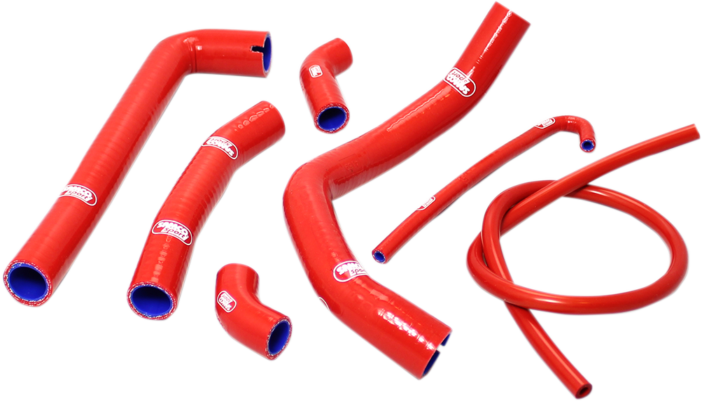 SAMCO SPORT Radiator Hose Kit - Red - Ducati DUC23-RD