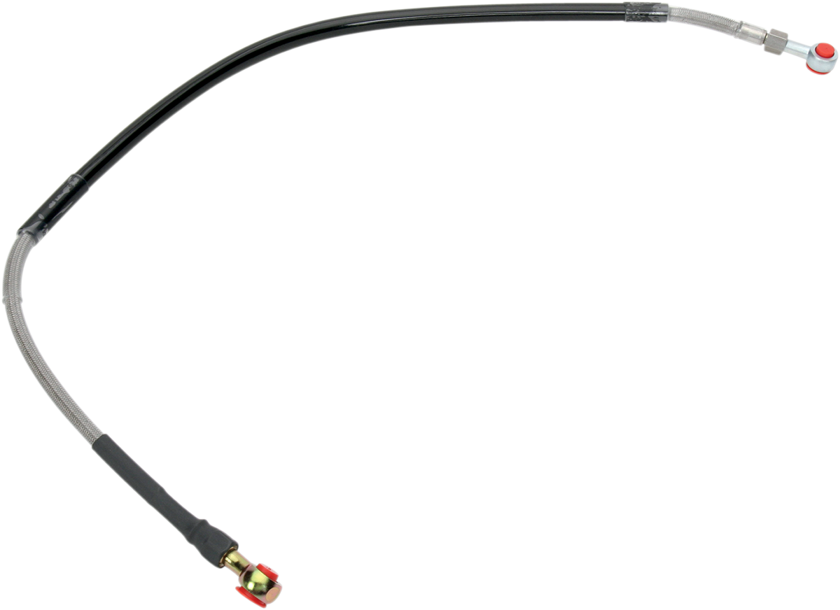 MOOSE RACING Brake Line - Rear - Stainless Steel - DR-Z 400 E HS01-2-027/P