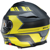 Z1R Solaris 2.0 Helmet - First Tracks - Electric - Dual Pane - Black/Hi-Viz - Large 0120-0840