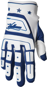 THOR Hallman Digit Gloves - White/Navy - Medium 3330-6772