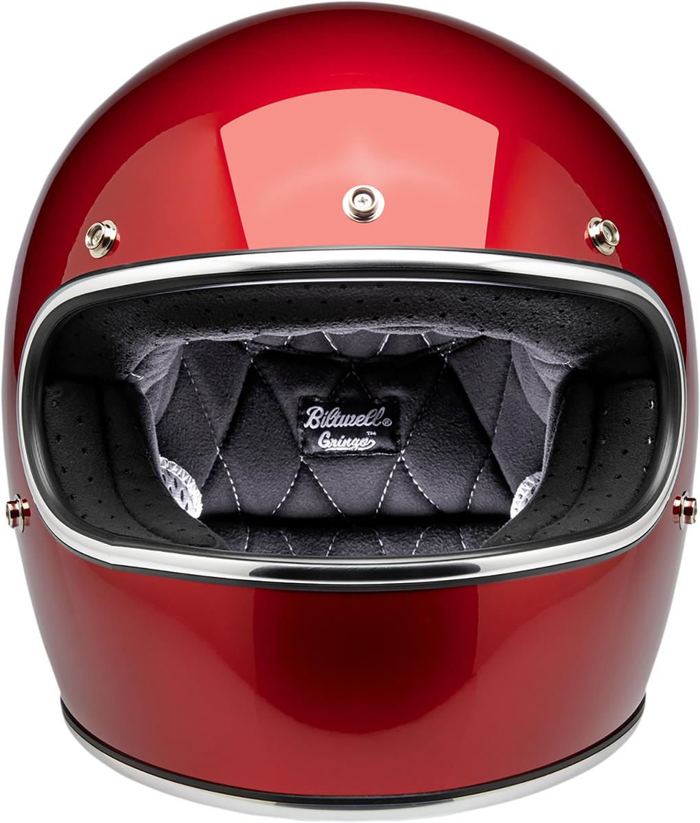 BILTWELL Gringo Helmet - Metallic Cherry Red - Large 1002-351-104