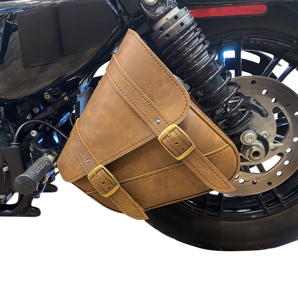 WILLIE & MAX LUGGAGE Swing Arm Bag - Brown 59779-08