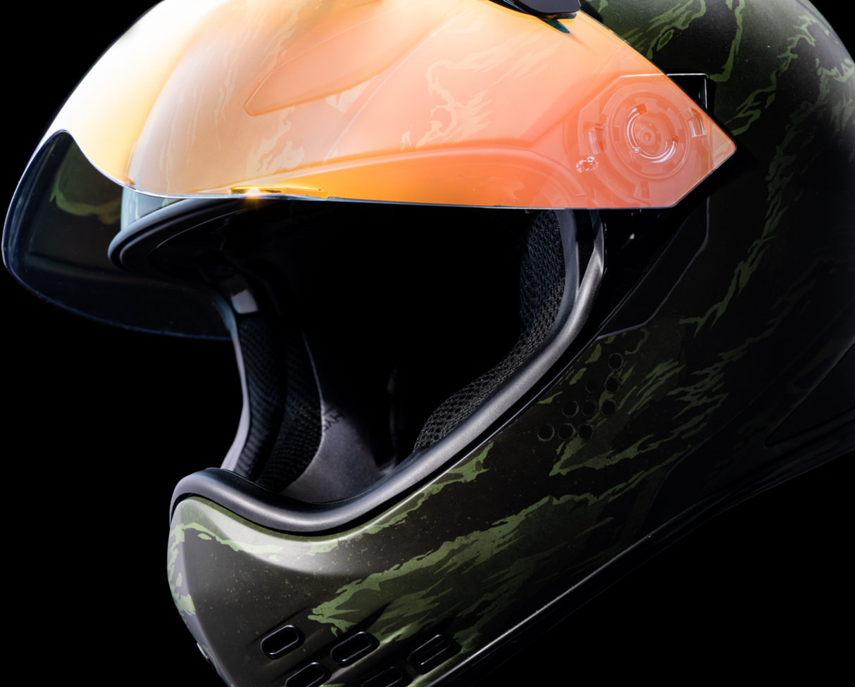 ICON Domain™ Helmet - Tiger's Blood - Green - XL 0101-14927