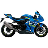 STOMPGRIP Traction Pad Tank Grips - Volcano - Black - GSX-R 1000 55-10-0143B