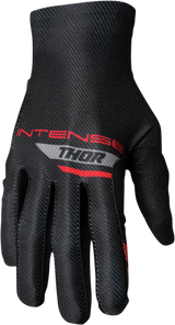 THOR Intense Team Gloves - Black/Red - Large 3360-0041