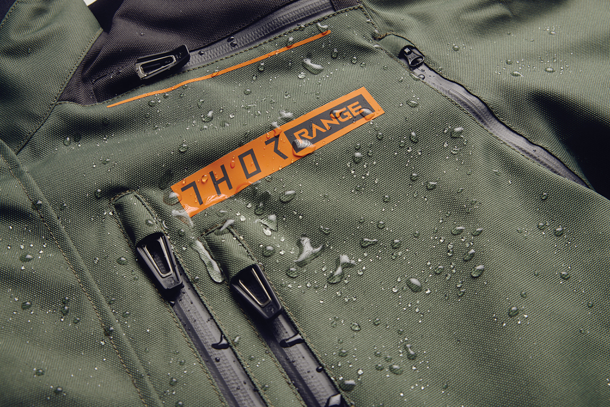 THOR Range Jacket - Army Green/Orange - 3XL 2920-0731