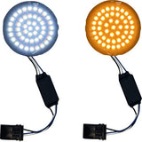 CUSTOM DYNAMICS Genesis® 4 Front Turn Signals - Amber/White GEN-4-AW-25ST