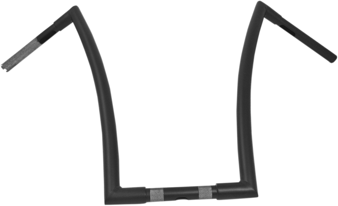 TODD'S CYCLE Handlebar - Strip - 1-1/4" - 20" Rise - Flat Black 0601-3978