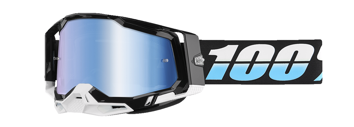 100% Racecraft 2 Goggles - Arkana - Blue Mirror 50010-00023