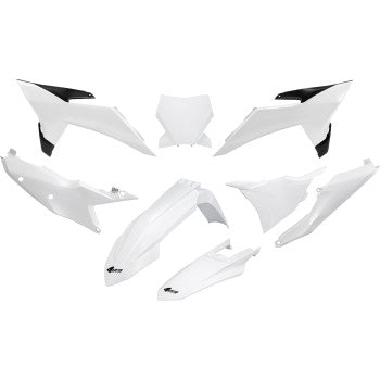 UFO Body Kit - White - KTM - SX/SXF KTKIT532@042