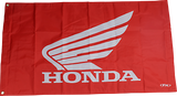 FACTORY EFFEX RV Flag - Red - Honda SIZE IS 120CM X 72CM 22-45340