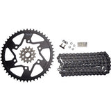 VORTEX Steel Chain Kit  520 - Black R6  2003-2010 CK6317