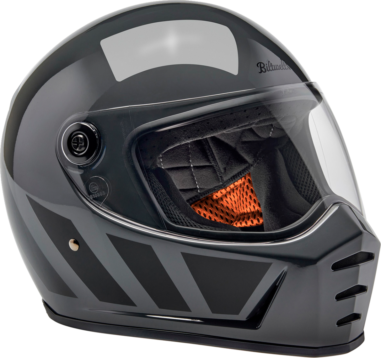 BILTWELL Lane Splitter Helmet - Storm Gray Inertia - Medium 1004-569-503