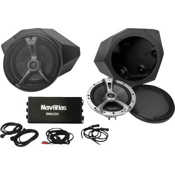 NAVATLAS Kick Panel Speaker Kit - 6-1/2" - Maverick X3 2022-2023 NX365KPPK