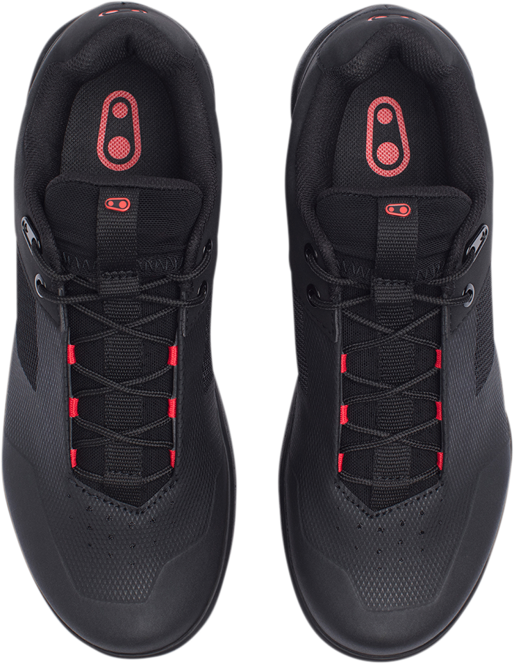 CRANKBROTHERS Stamp Lace Shoes - Black/Red - US 9.5 STL01030A-9.5