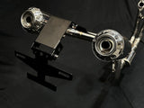 IN STOCK Vandemon CFMOTO single-sided swingarm  450SR-S 2023-2025 Stainless Steel / Titanium High Mount Exhaust System CFMOTO450SRSHMEXHC