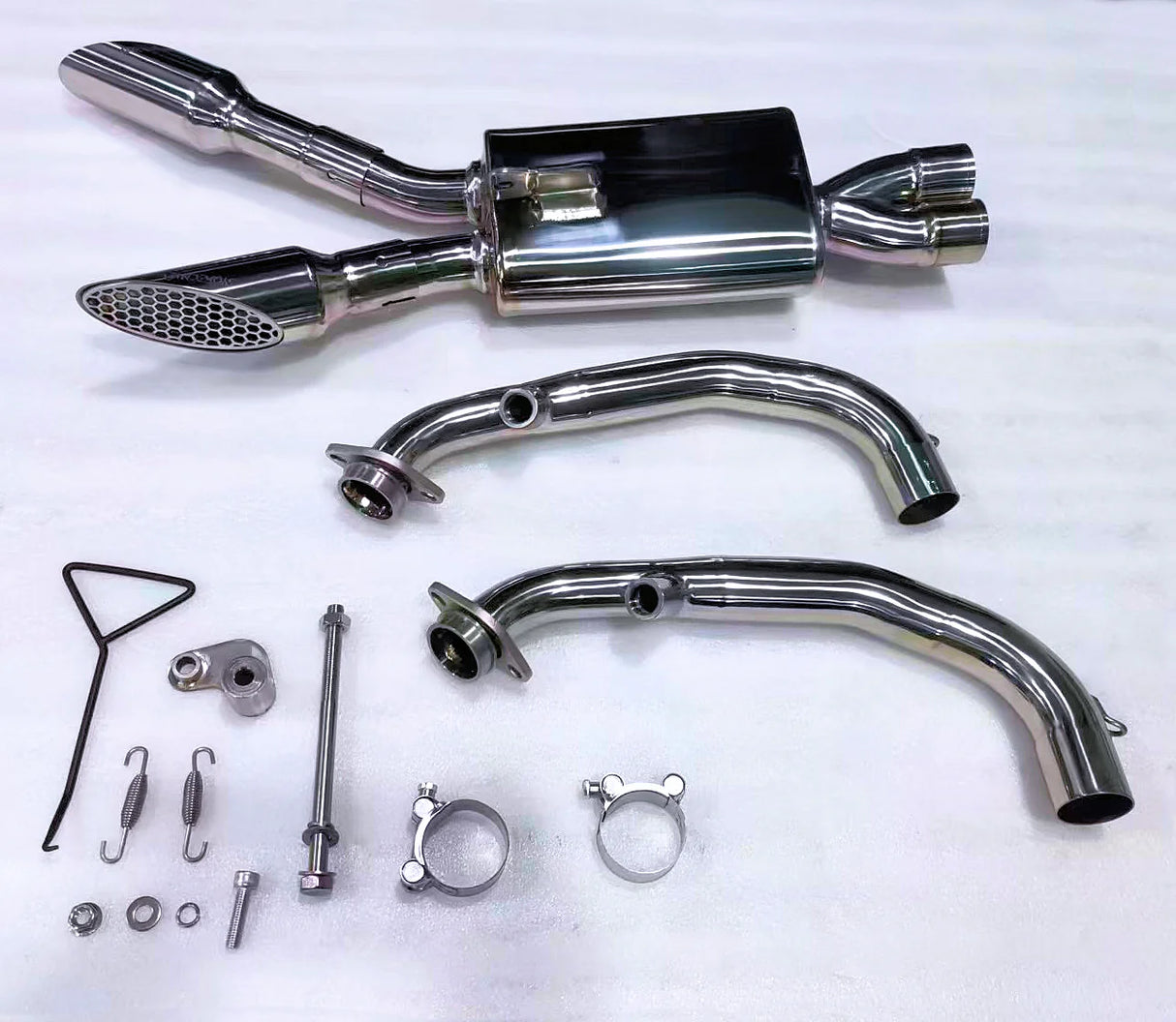 Vandemon CFMOTO 450SR & 450SR-S Stainless Steel Low Mount Exhaust System CFMOTO450SRTILMEXHA VA-103