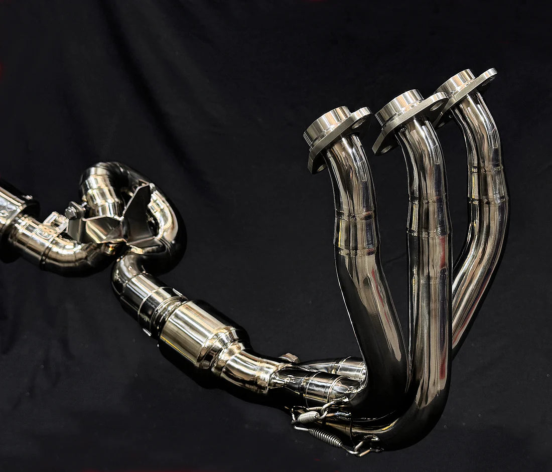 Vandemon CFMOTO 675SR-R, 675SR-S Full Titanium Exhaust System CFMOTO675SRRTIPOLEXHA