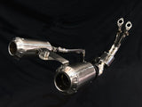 Vandemon CFMOTO 450SR-S Stainless Steel / Titanium High Mount Exhaust System CFMOTO450SRSHMEXHC