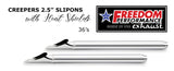HARLEY TOURING SHARKTAIL & CREEPER 2.5" SLIP-ONS BUNDLE *CHECK DESCRIPTION FOR YEAR FITMENTS*