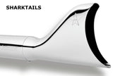 HARLEY TOURING SHARKTAIL & CREEPER 2.5" SLIP-ONS BUNDLE *CHECK DESCRIPTION FOR YEAR FITMENTS*