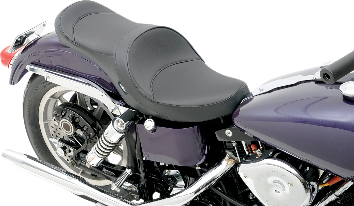 DRAG SPECIALTIES Double Bucket Smooth Seat - FX/FL '58-'84 0805-0122