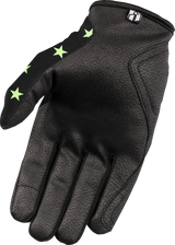 ICON Hooligan™ Old Glory Gloves - Glow - Medium 3301-4693