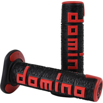 DOMINO A360 Off-Road Grips - Black/Red A36041C4042A7-0