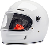 BILTWELL Gringo SV Helmet - Gloss White - Large 1006-104-504