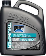 BEL-RAY Thumper Synthetic Blend 4T Oil - 15W-50 - 4L 99530-B4LW