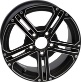 ITP Wheel - SS212 Alloy - Front/Rear - Milled Black - 15x7 - 5/4.5 - 6+1 (+61.8mm) 1522761727B