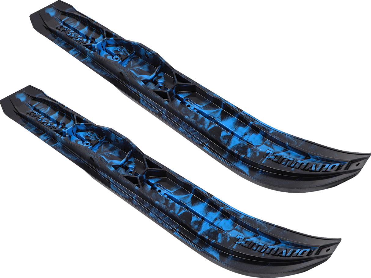 SLYDOG SKIS Command Ski - 6" - Black/Octane Blue CMDSWRBLKOCT