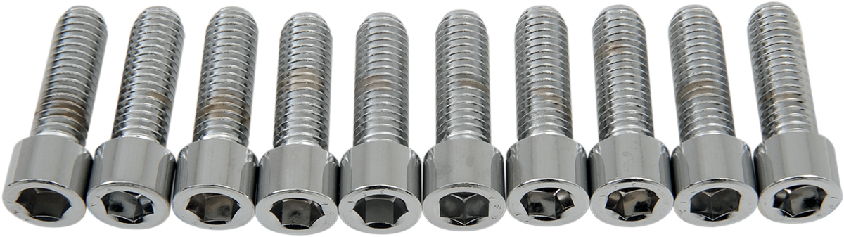 DRAG SPECIALTIES Bolts - Socket-Head - Smooth - 3/8-16 x 1-1/4" MPB239S