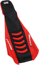 BLACKBIRD RACING Double Grip 3 Seat Cover - Black/Red - CR 1134HUS