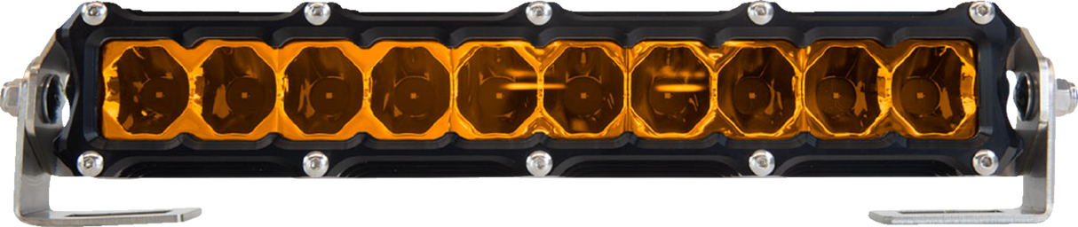 HERETIC Light Bar - 10" - Flood - Amber 51004