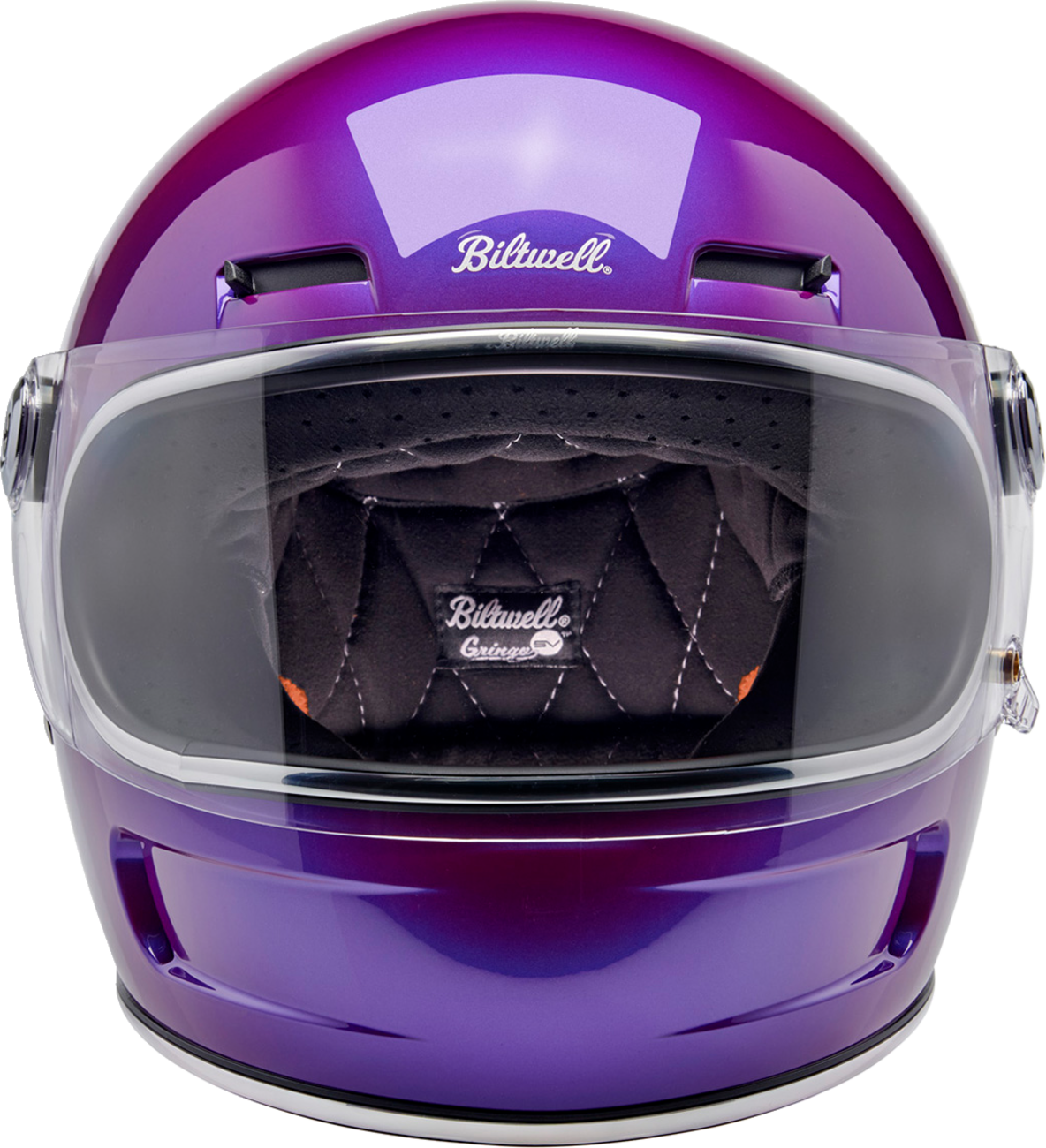 BILTWELL Gringo SV Helmet - Metallic Grape - Small 1006-339-502