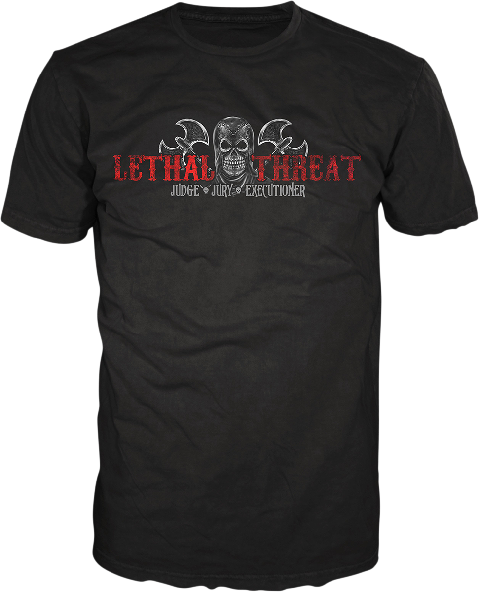 LETHAL THREAT Executioner T-Shirt - Black - Medium LT20738M