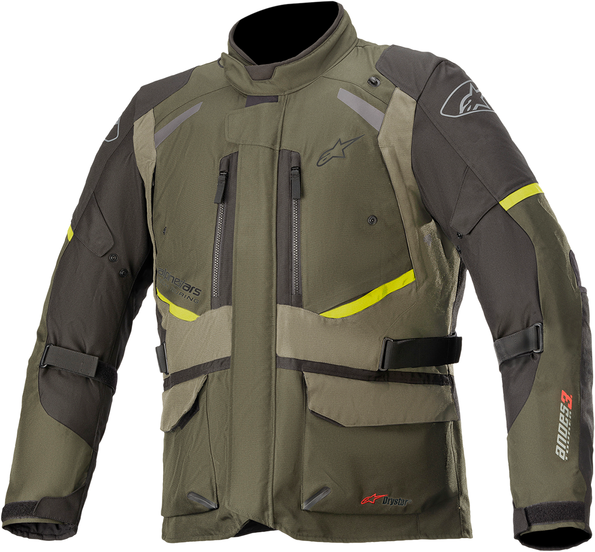 ALPINESTARS Andes v3 Drystar® Jacket - Green - Medium 3207521-619-M