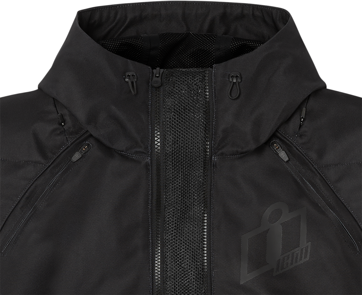 ICON Women's Airform Jacket - Black - Large 2822-1402