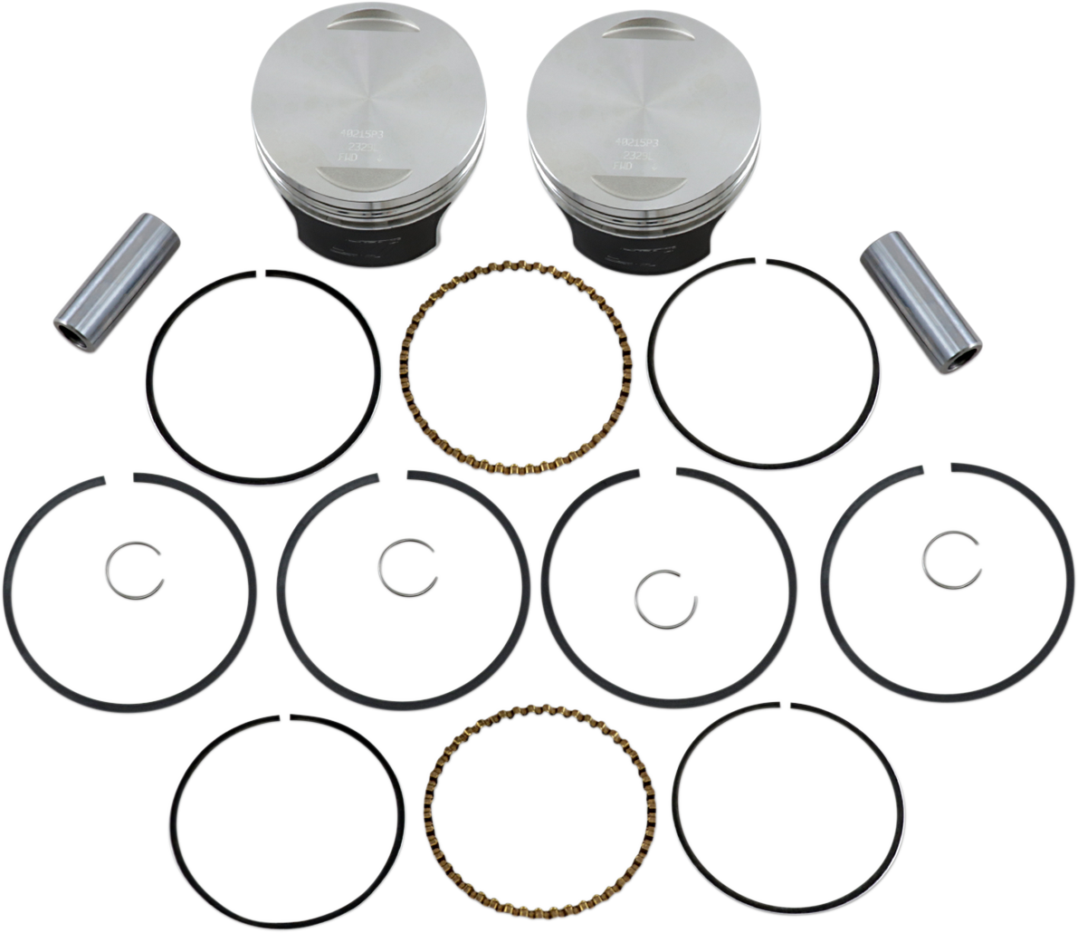 WISECO Piston Kit - Evolution Tracker Series K0215P3