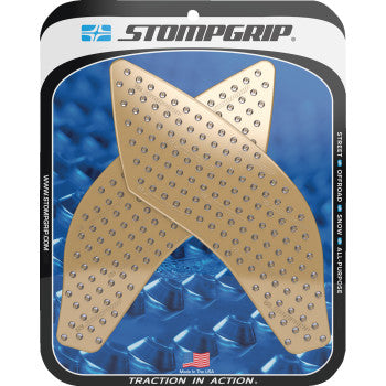 STOMPGRIP Traction Pad Tank Grips - Volcano - Clear - Honda 55-10-0161C