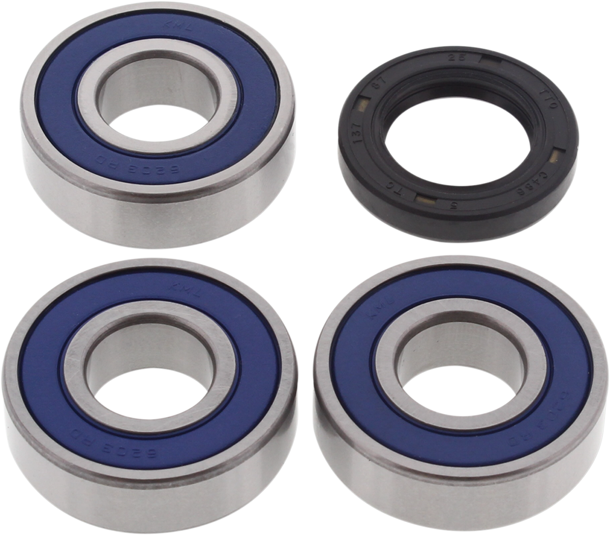 DRAG SPECIALTIES Wheel Bearing and Seals - Rear - XL 25-1370