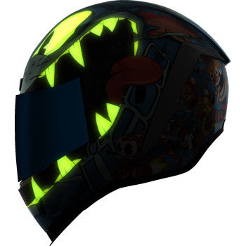 ICON Airform™ Helmet - 9 Lives - Blue - Small 0101-17384