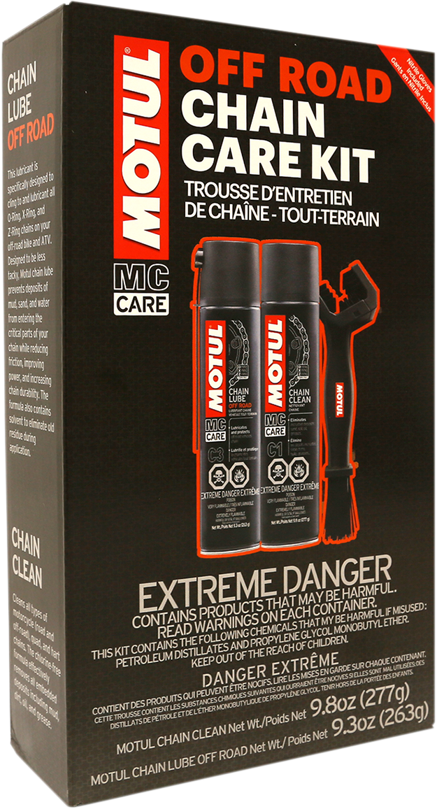 MOTUL Chain Care Kit - Off-Road - Aerosol 109788