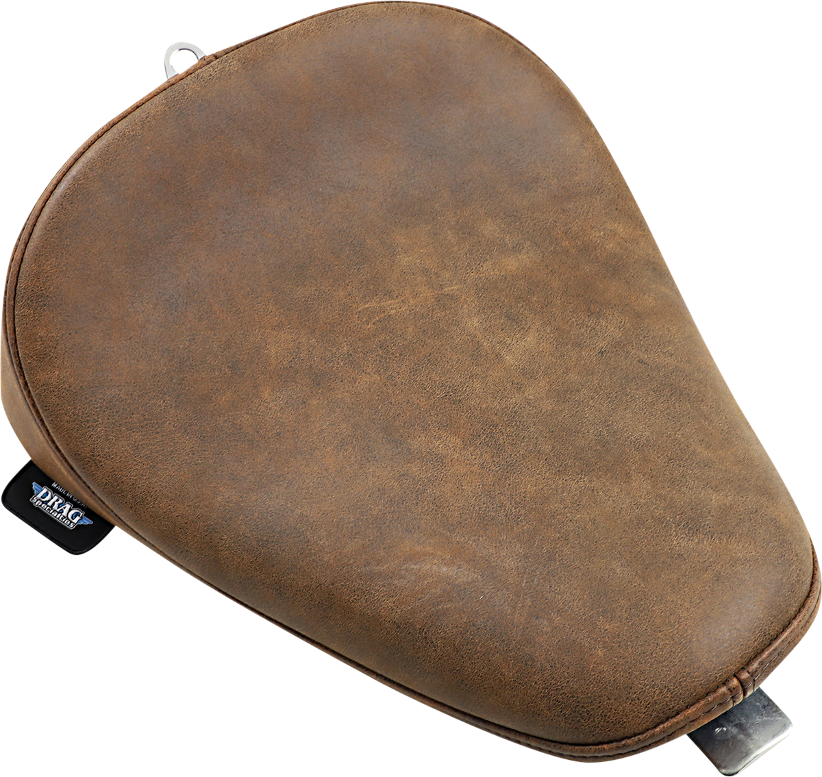 DRAG SPECIALTIES Bobber Solo Seat - Brown - Distressed - '10-'22 XL 0804-0742