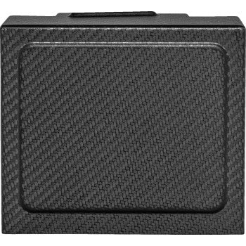 SADDLEMEN Battery Cover - Carbon Fiber - Matte Black CF-899-04-002M