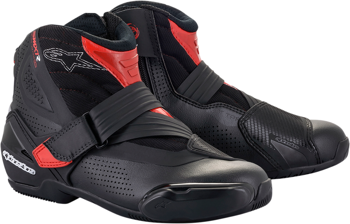 ALPINESTARS SMX1-R V2 Boots - Black/Red - US 5 / EU 38 2224021-13-38