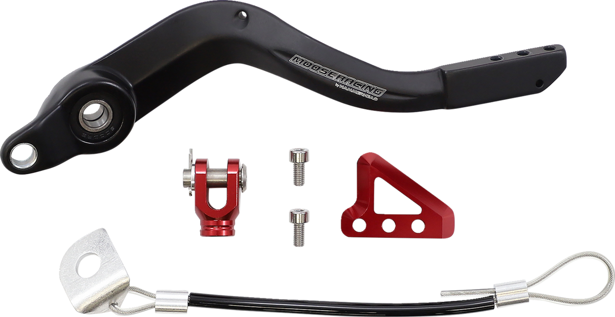 MOOSE RACING Brake Pedal - Red - Beta 82-0802-21-10