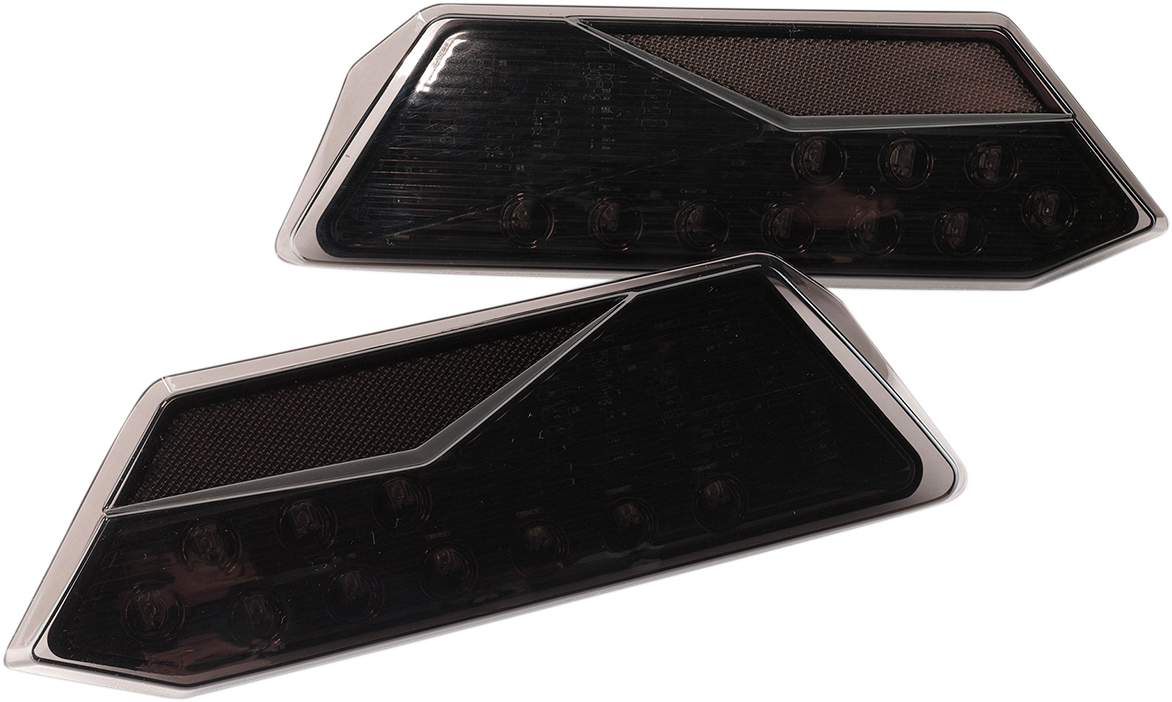 MOOSE UTILITY Taillights - LED - RZR1000 - Black 100-2360-PU