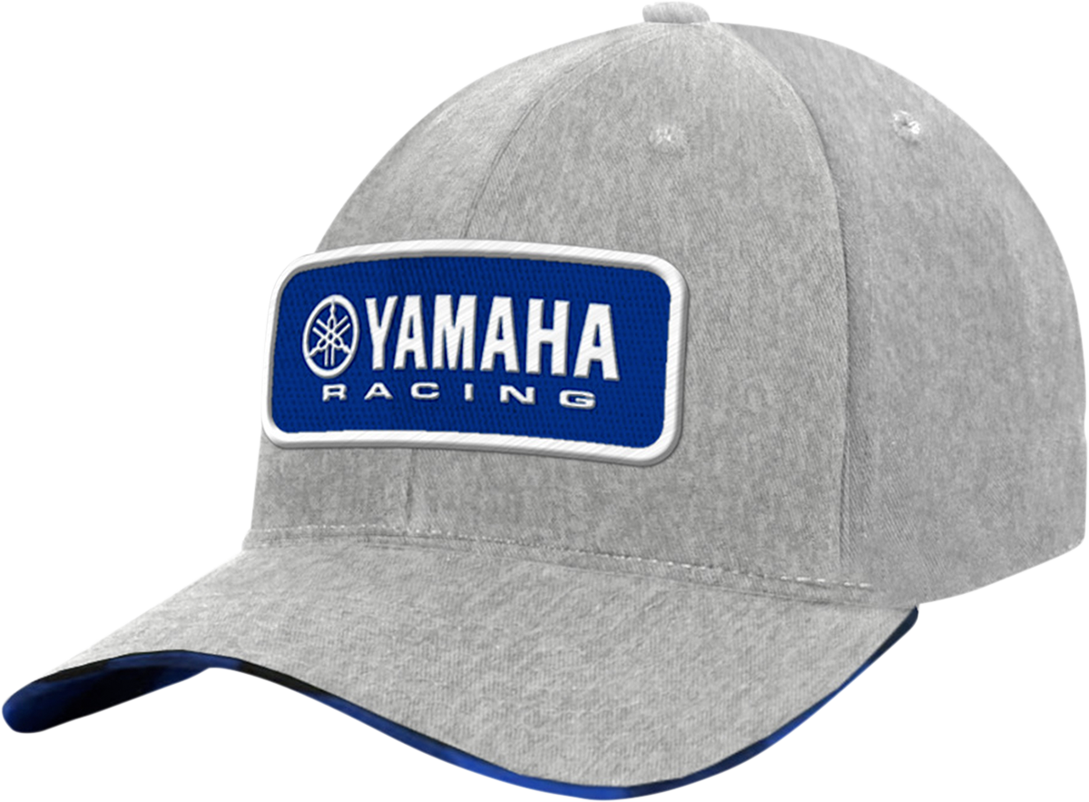 YAMAHA APPAREL Yamaha Flannel Hat - Heather Gray/Blue NP21A-H2737